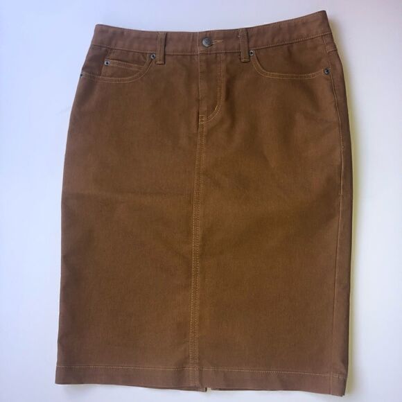 BILLY BLUES DENIM HIGH RISE FITTED SKIRT SIZE 10 - Picture 13 of 15